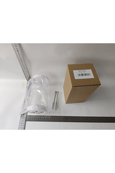 Danex Pickle Jar with Liquid Separator, Hermetic, Heat-Resistant, Hourglass Design, Includes 2 Forks, ABS,