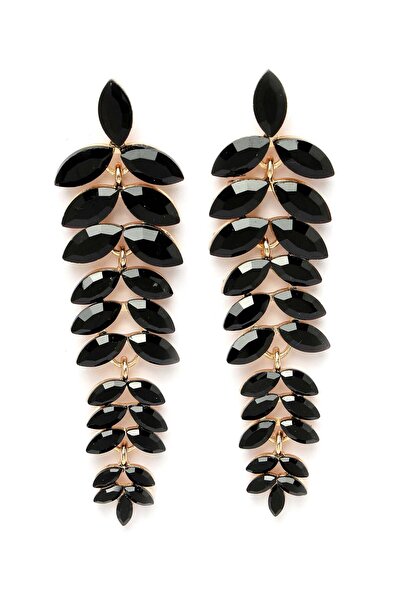 Avant-Garde Paris Cercei suspendați în formă de frunză în cascadă multicoloră