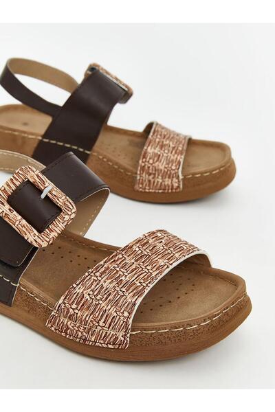 LC Waikiki Faux Leather Women's Sandals (S5)
