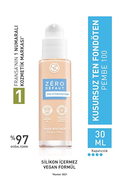 Yves Rocher Yüksek Kapatıcı Sağlayan Yoğun Nemlendirici Kusursuz Ten Fondöten...