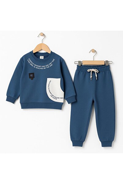 RAPAPA طقم رياضي للأولاد مكون من 3 خيوط علوية وسفلية – 10693 م