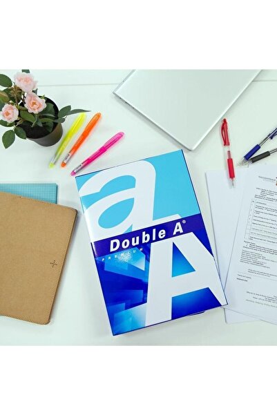 DOUBLE A A4 Copy Paper – 80 GSM – 5 Reams (2500 Sheets) – Bright White, High-Quality Printing Paper
