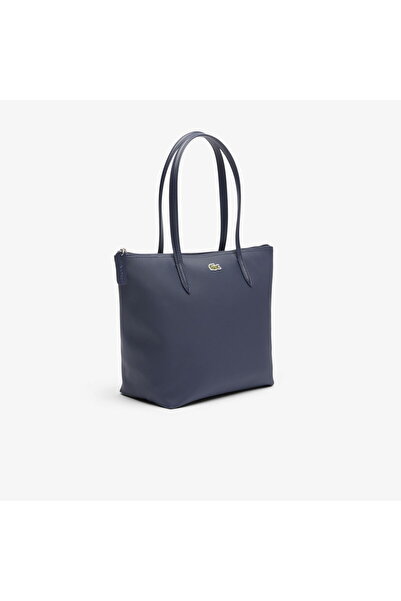 Lacoste Small L.12.12 Women's Navy Blue Shoulder Bag