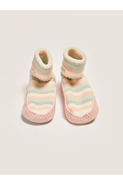 LC Waikiki Раирани бебешки чорапи за момичета (W1)