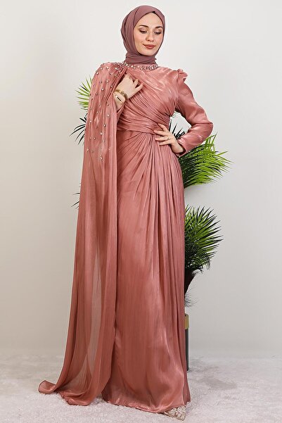 GİYZAMİLA İlkin Yoryo Abiye Gül Kurusu