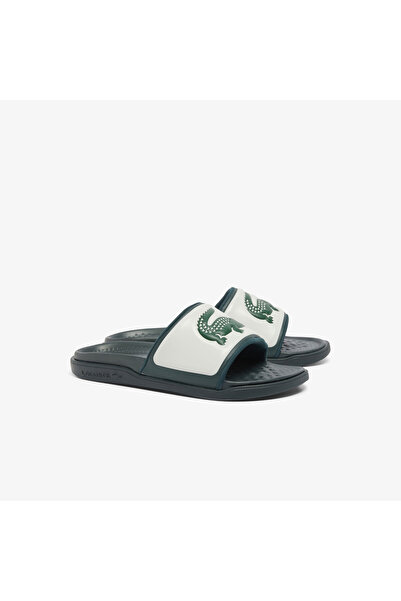 Lacoste Serve Slide Dual Erkek Yeşil Terlik
