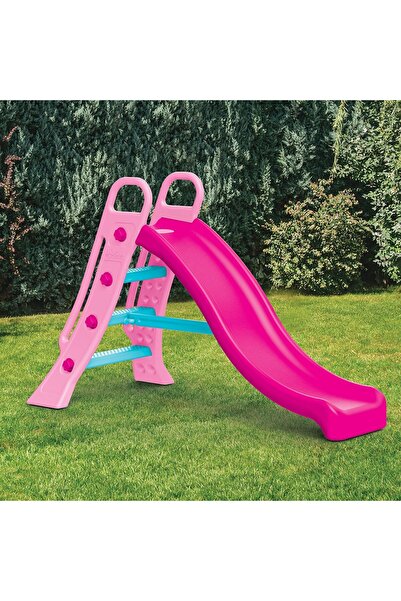 Dolu Nuve Büyük Su Kaydırağı Pembe | 24+ Ay | 77,5×165,5×104 cm | Su Bağlantılı & Standart Kullanım