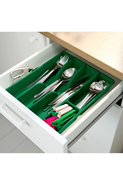 TEZPAZAR Smacker Çekmece İçi Kaşıklık 31x26x4 Cm Plastik Düzenleyici Organize...