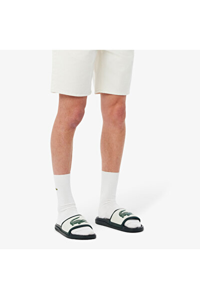 Lacoste Serve Slide Dual Erkek Yeşil Terlik