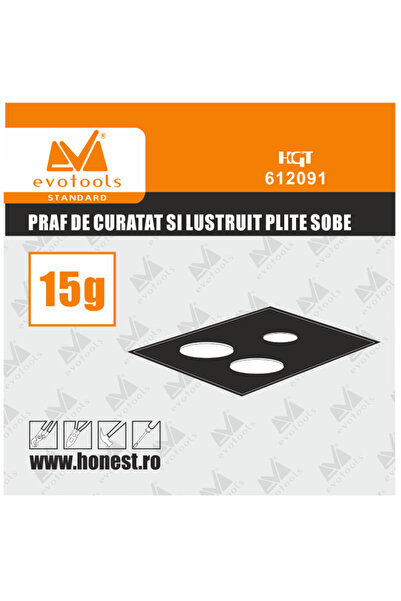 Evotools Pudră de curățare și lustruire pentru aragaz - 15 g Masă Tip Vulcan