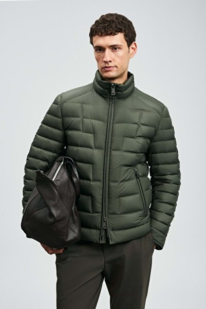 Kocamanlar Ayakkabı Lufian 112120245 Lukas Goose down Men's Coat Green