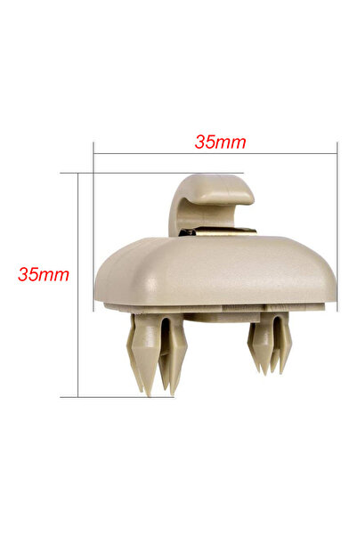 Choice1 حامل مشبك واقي الشمس الأوتوماتيكي باللون البيج بديل لسيارة أودي A1 A3...