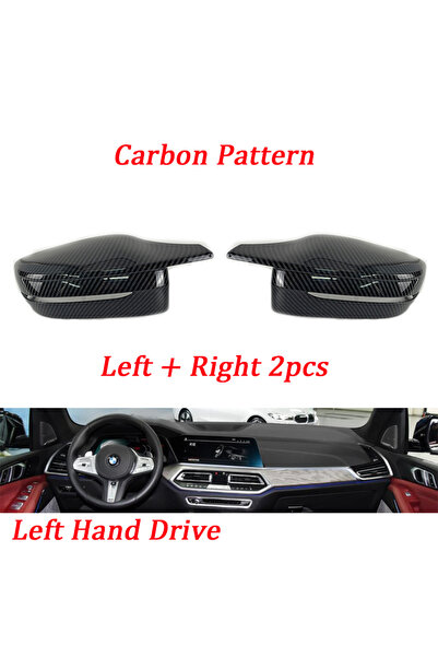 Choice1 نمط الكربون LHD لسيارات BMW الفئة 3 و5 و7 و8 طرازات G20 G21 G28 320d ...