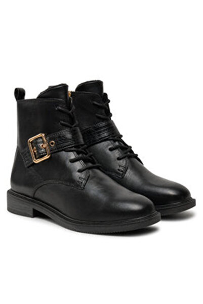 Marco Tozzi γυναικεία μποτάκια μέχρι τον αστράγαλο 2-25101-43 085 μαύρα