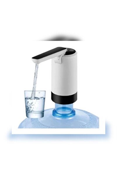 abnturk Şarjlı Otomatik Su Pompası | USB Şarjlı, Taşınabilir, Damacana Uyumlu...