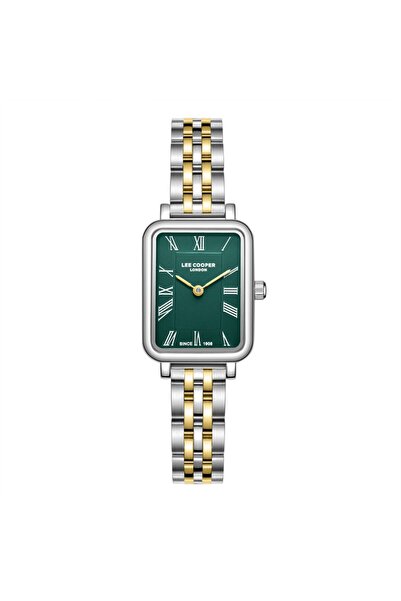 Lee Cooper Lc08232.270 Rectangular Case Roman Numerals 3 Atm Water Resistant ...