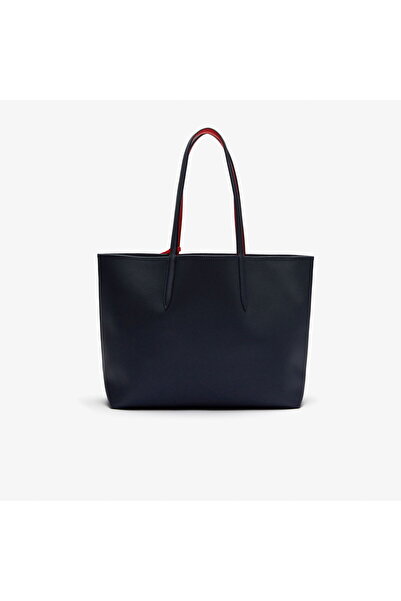 Lacoste Anna Women's Double Sided Navy Blue Shoulder Bag