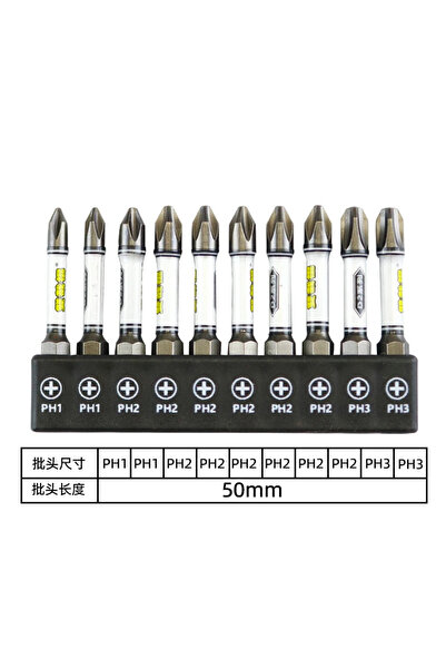 Choice Red 2024New upgrade 1/4 Screwdriver Bit Set Impact Drill Batch Head To...