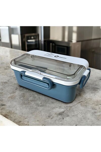 FixPoint Δοχείο αποθήκευσης και μεταφοράς τροφίμων από ανοξείδωτο ατσάλι Μπλε 1100 ml P-1840