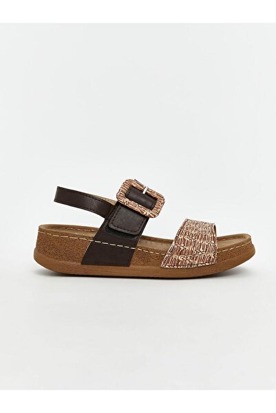 LC Waikiki Faux Leather Women's Sandals (S5)