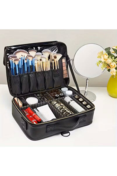 CEDAN Organizator cu compartimente pentru geanta de machiaj Geanta de depozit...