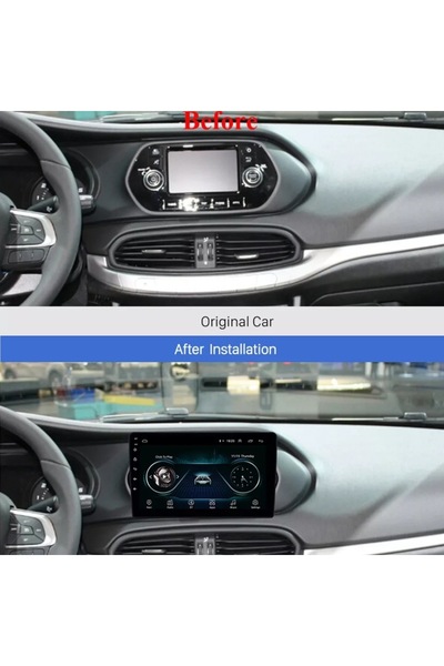 NAVIGPS Navigatie Fiat Tipo Egea din 2015-2021, NAVIGPS, 8GB RAM si 128GB ROM, Display QLED