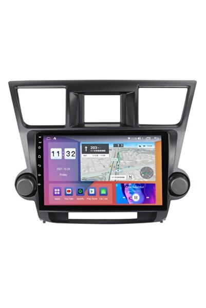 NAVIGPS Navigatie Toyota Highlander din 2009 - 2014, 8 GB RAM si 128 GB ROM, Slot Sim 5G, Procesor Octa Core