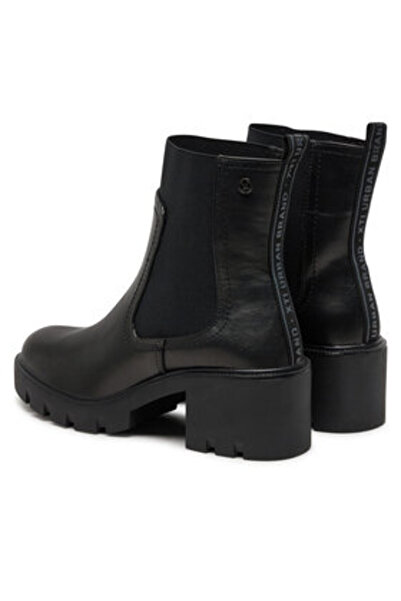 XTI γυναικεία μποτάκια μέχρι τον αστράγαλο 142984 μαύρα