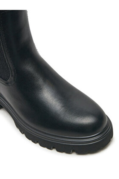 XTI γυναικεία μποτάκια μέχρι τον αστράγαλο 143300 μαύρα