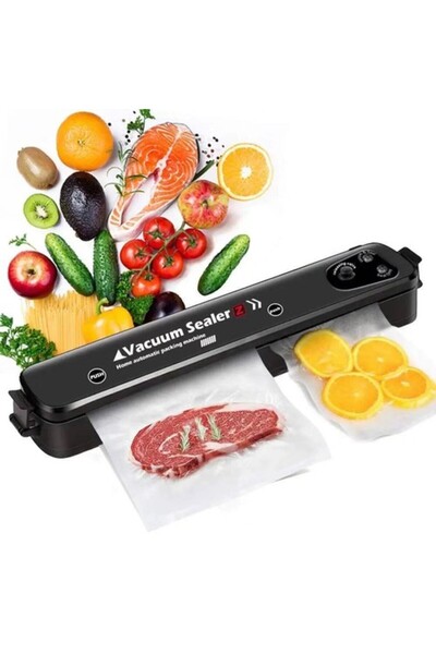 Generic Smart Vacuum Sealer – Preserve Freshness of Meat, Veggies & More with One-Touch Operation