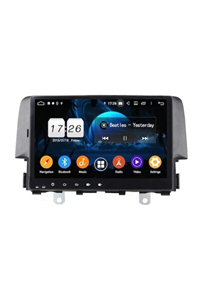 NAVIGPS Navigatie Honda Civic (2016 - 2020), 4 GB RAM + 64 GB ROM, Slot Sim 4G pt Internet, Carplay, Android