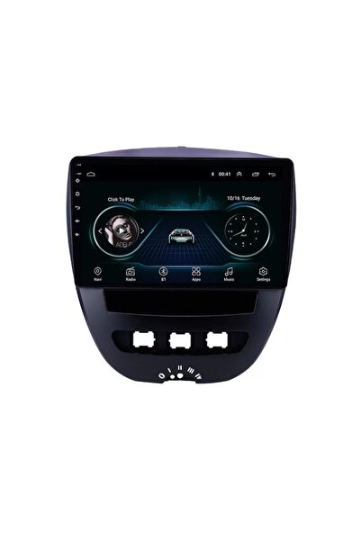 NAVIGPS Navigation System for Citroen C1 (2005-2015), Android 9, 9-inch Display