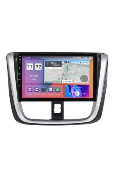 NAVIGPS Sistem de navigație pentru Toyota Yaris Vios 2014-2018 cu 8 GB RAM și...