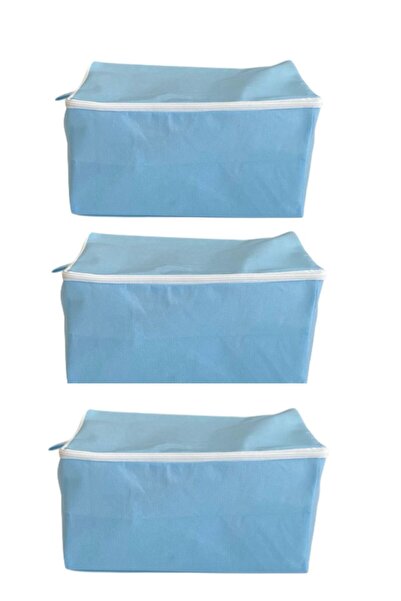 TURİNHOME 3 ADET Çorap Hurcu, Valiz İçi Düzenleyici, Dolap Düzenleyici, Çok A...