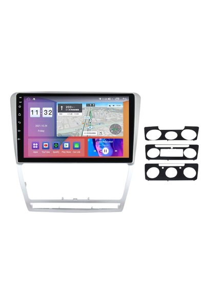NAVIGPS Navigation System Skoda Octavia 2 (2008 - 2013), NAVIGPS, Android, 2GB RAM, 32GB ROM, IPS Screen 10