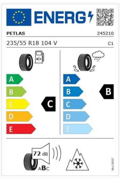 Petlas 235/55R18 TL 104V REINF. SNOWMASTER 2 SPORT
