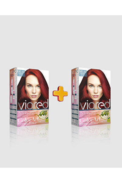 viored 2'li ColorArt Set Boya 66.46 Ateş Kızılı
