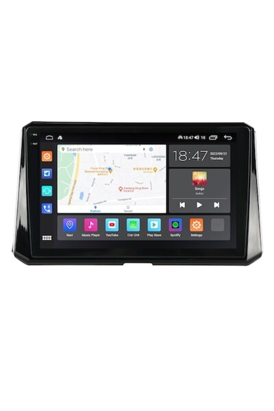 NAVIGPS Navigatie Toyota Corolla din 2018-2022, Rezolutie 2K, Ecran QLED 9.5 ...