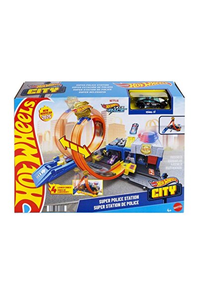 HOT WHEELS HW City Super Police Station