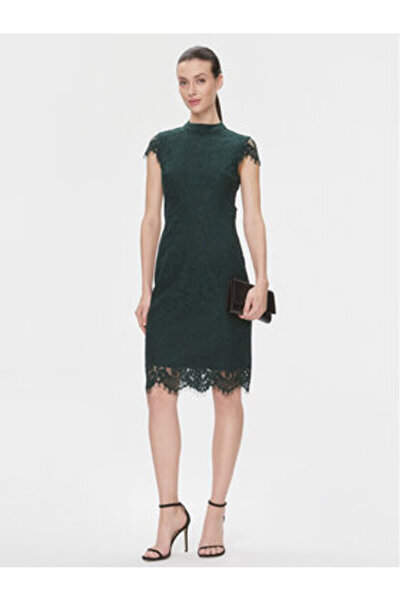 IVY OAK Γυναικείο φόρεμα κοκτέιλ IO1100X7044 Πράσινο
