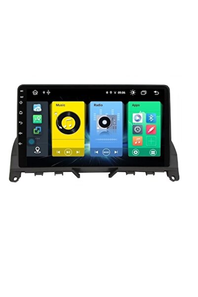 NAVIGPS Sistem de navigație Mercedes Clasa C W204 (2006-2012), Android 10, 4 ...