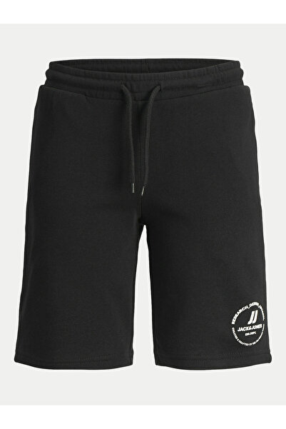 Jack & Jones Αθλητικό Σορτς Jack Jones Junior για Αγόρια 12249966 Μαύρο