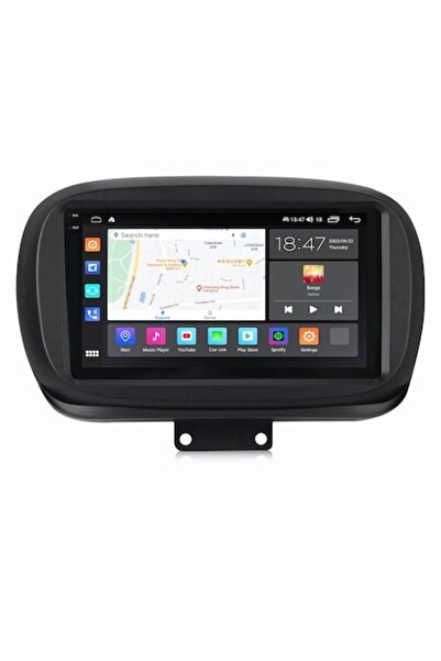 NAVIGPS Sistem de navigație Fiat 500X 2014-2020, NAVIGPS, QLED 9,5 inch, 8GB ...