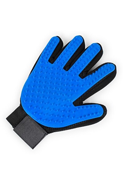 Retoo Γάντι περιποίησης σιλικόνης για κατοικίδια - Μπλε και μαύρο