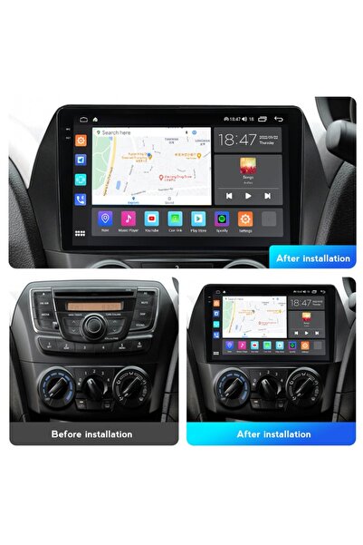 NAVIGPS Suzuki Ciaz Navigation from 2014-2019, 2K Resolution, 9.5 inch QLED Screen, 8GB RAM and 128GB ROM,