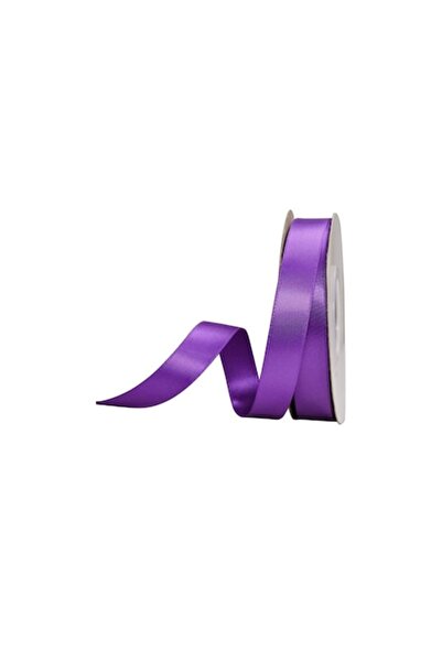 OEM Panglică de satin, lățime 1 cm, 1 rolă 22,9 m violet