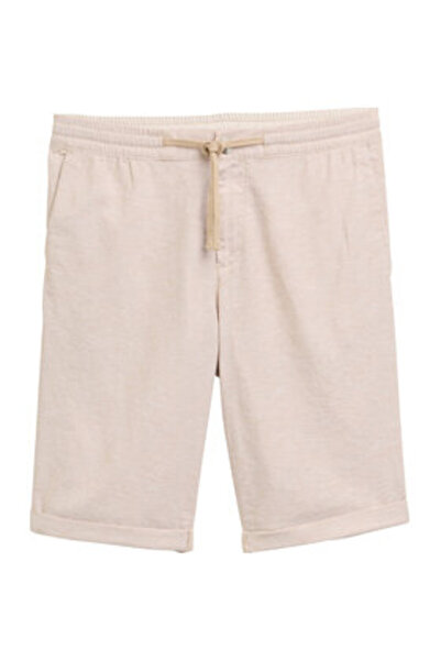 Tom Tailor Ανδρικό σορτς από ύφασμα 1044715 Μπεζ