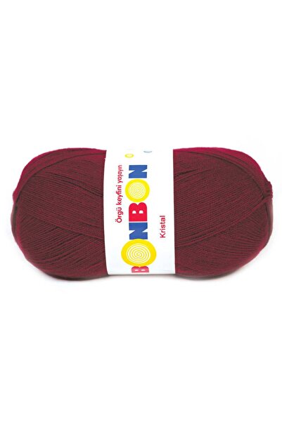 NAKO Crystal 98428 Burgundy Fine Knitting Yarn