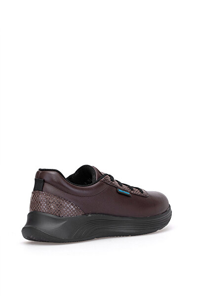 KİNG PAOLO I5211 Isabel Women's Genuine Leather Casual Shoes Brown