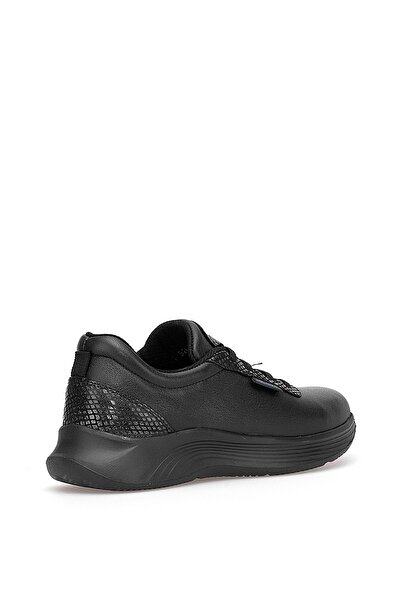 KİNG PAOLO I5211 Isabel Women's Genuine Leather Casual Shoes Black